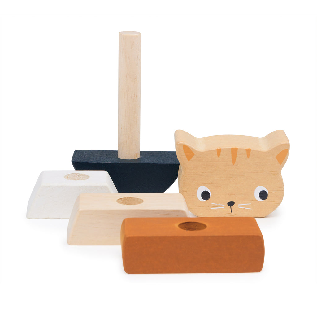 The Stacking Kitten toy by Mentari.