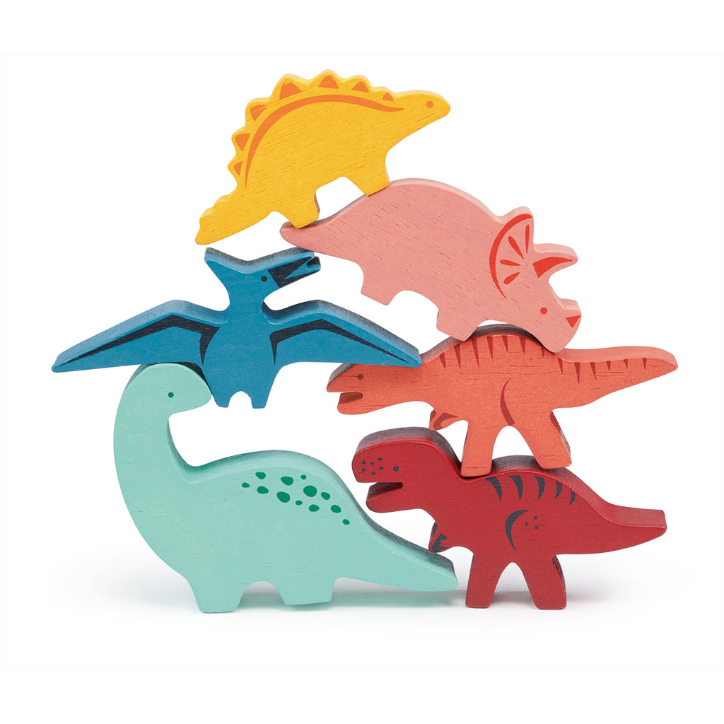 Happy Stacking Dinosaurs toy by Mentari 
