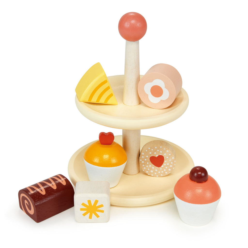 A cupcake stand toy by Mentari