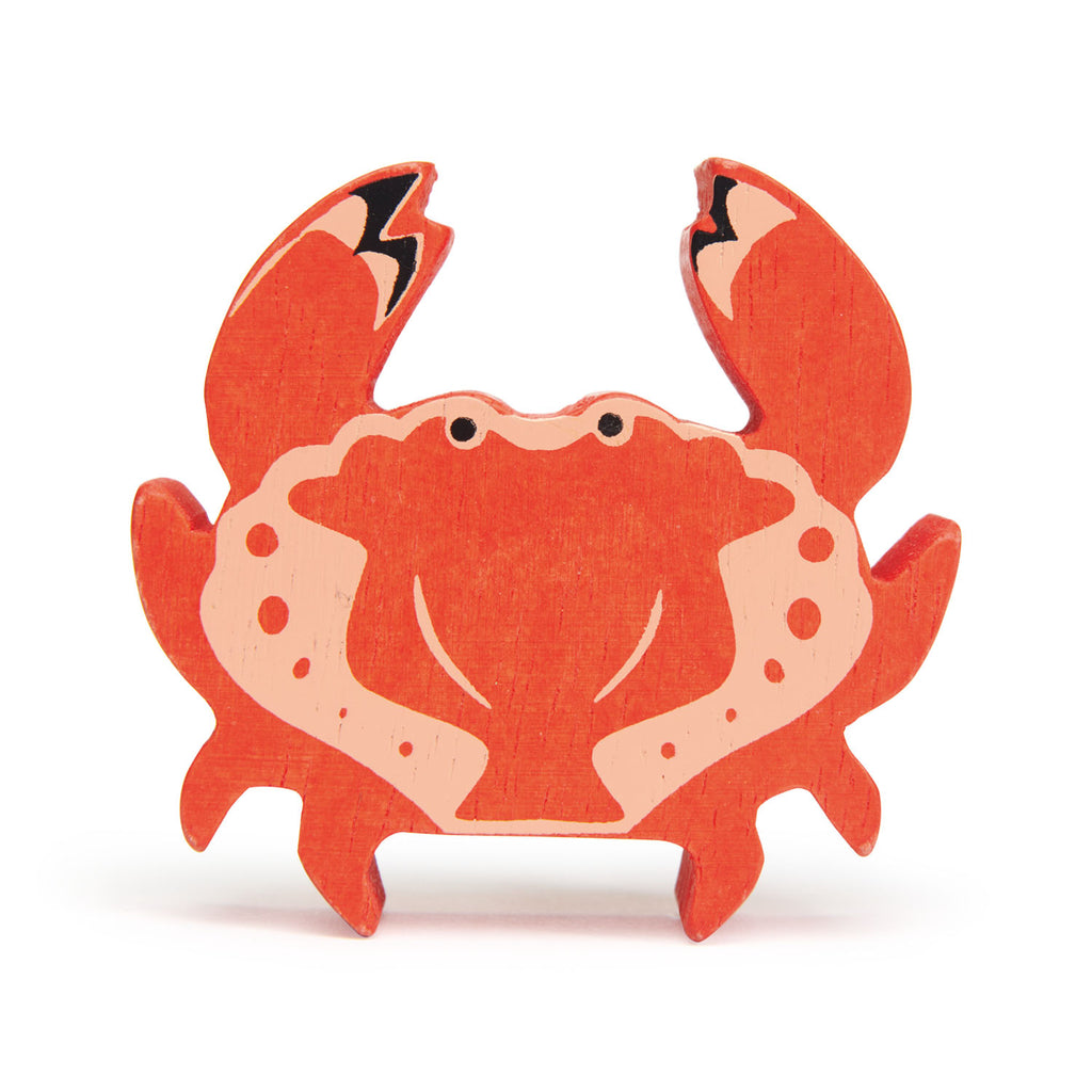 Tender Leaf Toys Wooden Animals Crab Coastal