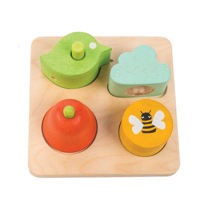 Tender Leaf wooden Audio Sensory Tray for toddlers