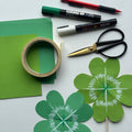 Lucky 4 leaf Clover for St Patrick's Day