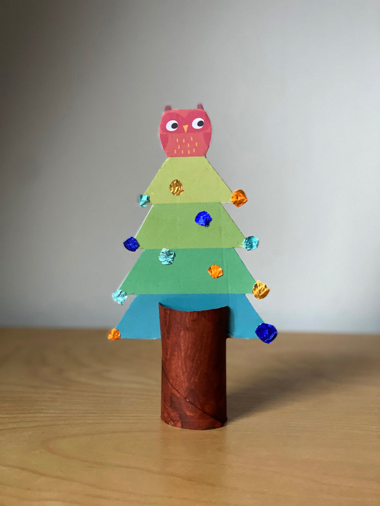 Simple Christmas tree craft