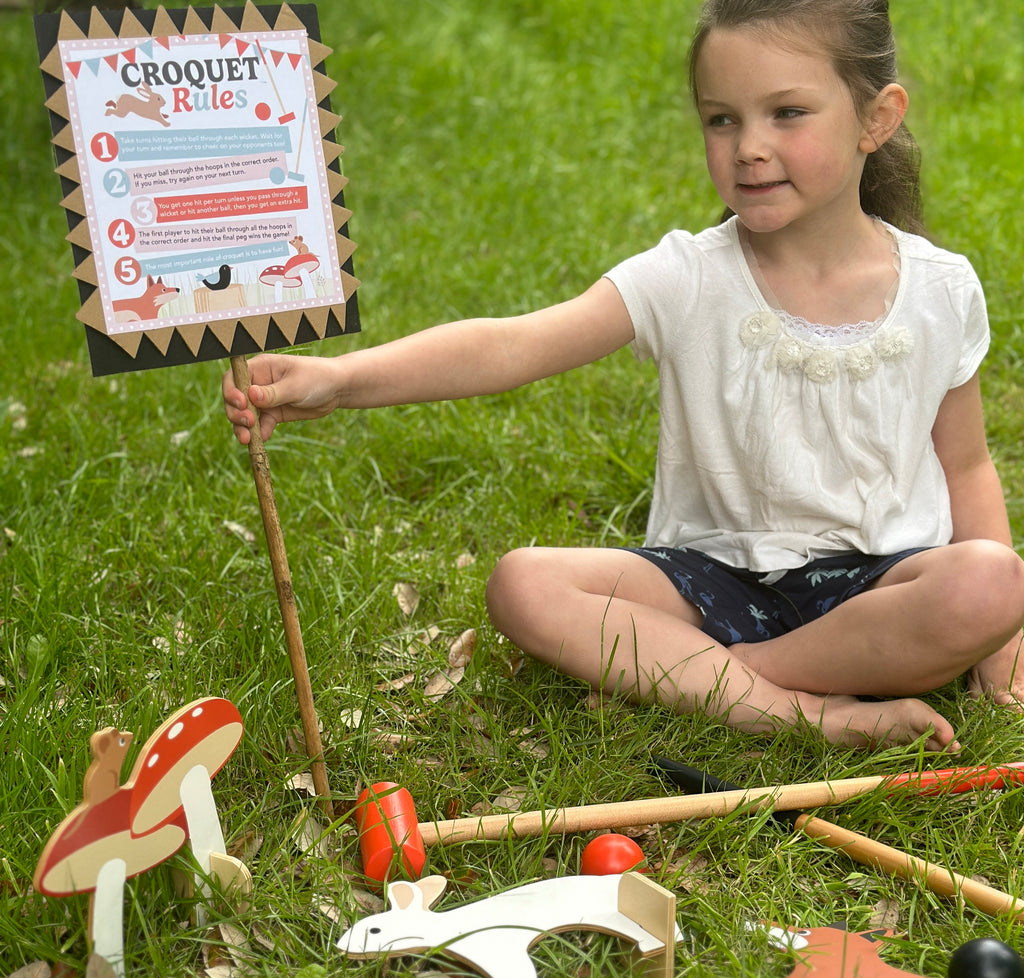 Half Tem Croquet Fun!