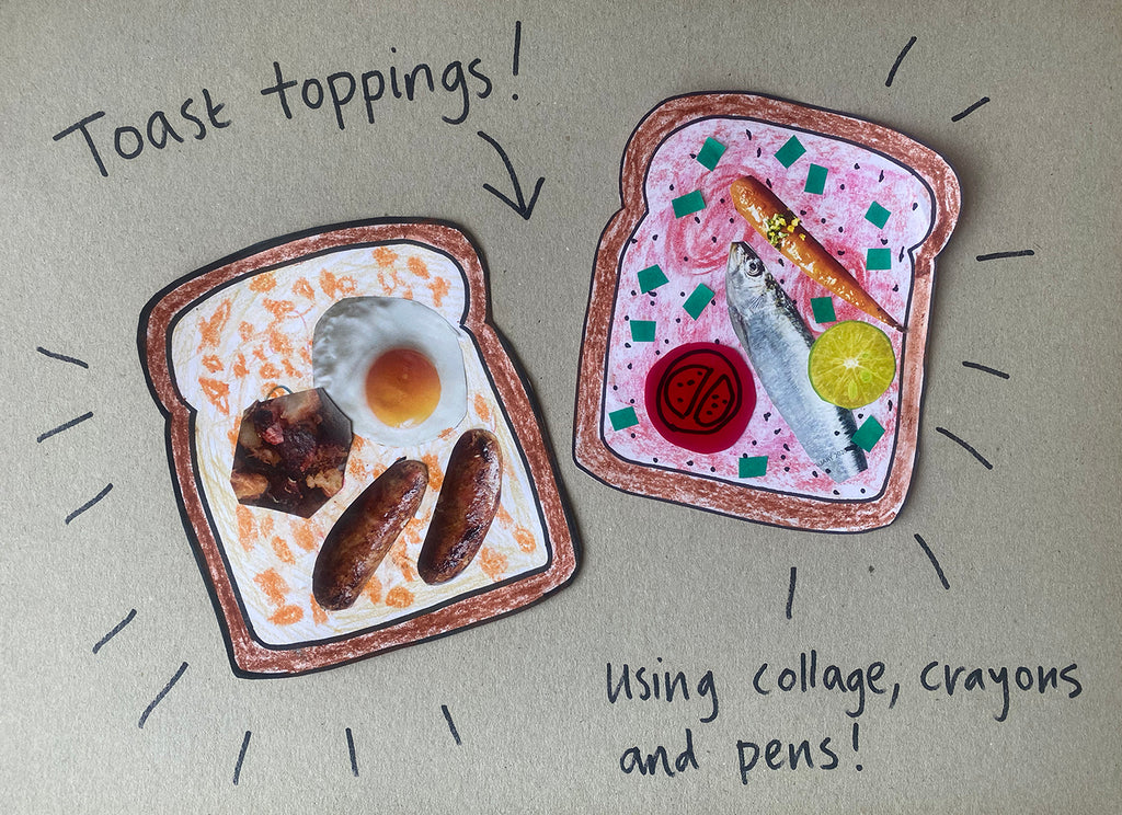 Create your own toast toppings!