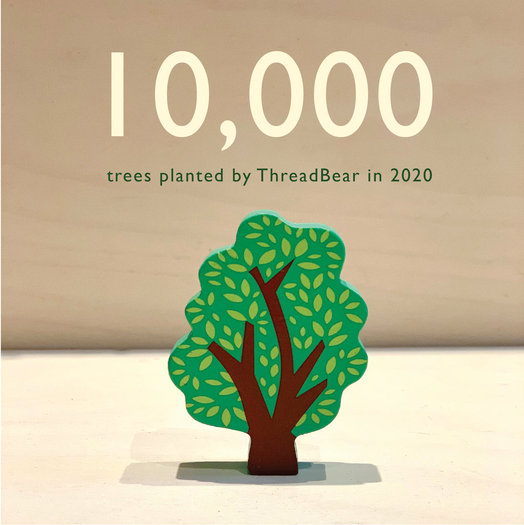 We have planted 10,000 trees since January!