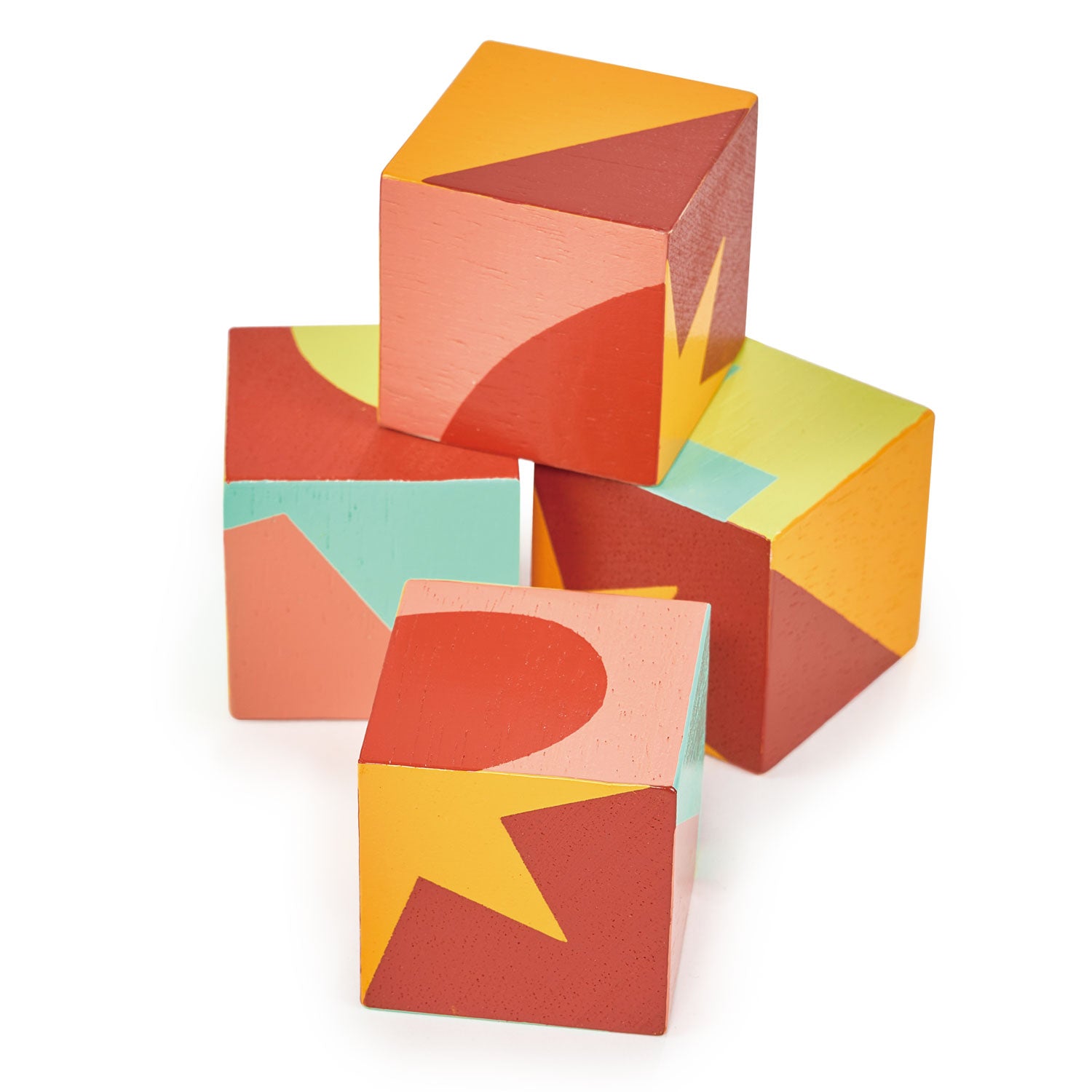 Mini Coloured Block Toy Colour Blocks