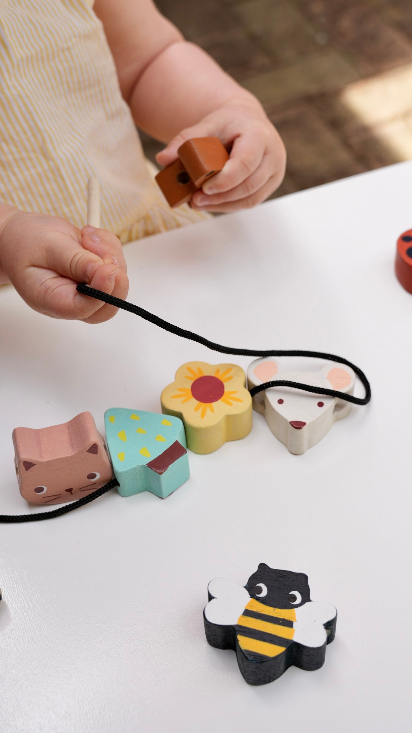 Garden Threading Beads