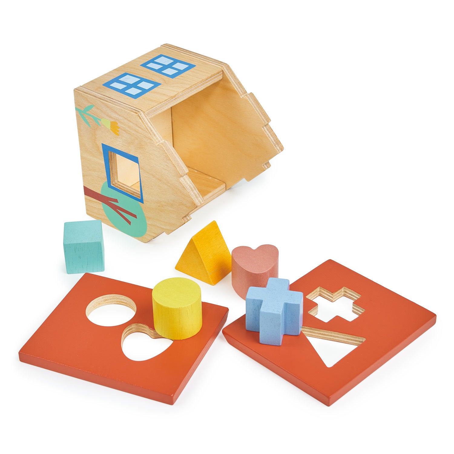 House Shape Package Shape Sorter House