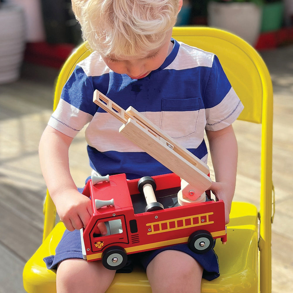 Circus Fire Engine Red Fire Engine | Mentari Toys | Emergency Vehicle Toys