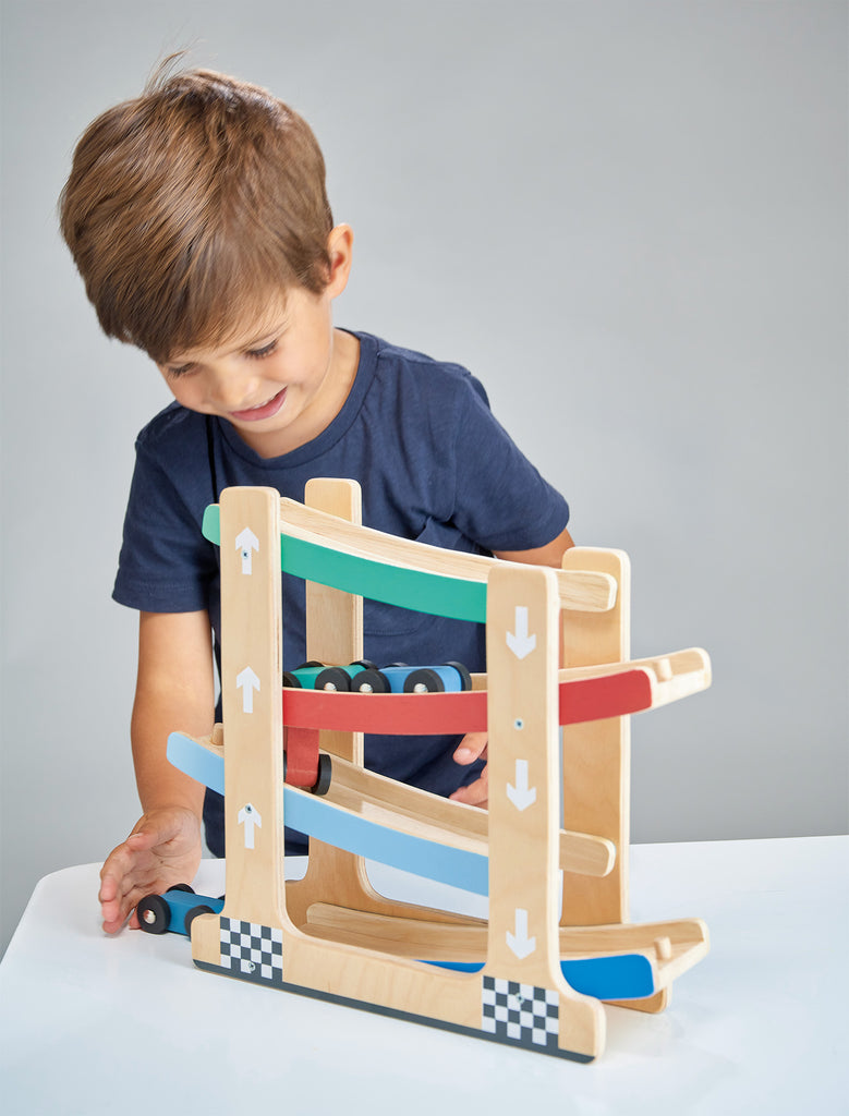 Ramp Rage Toy Wooden Ramp Racer Toy