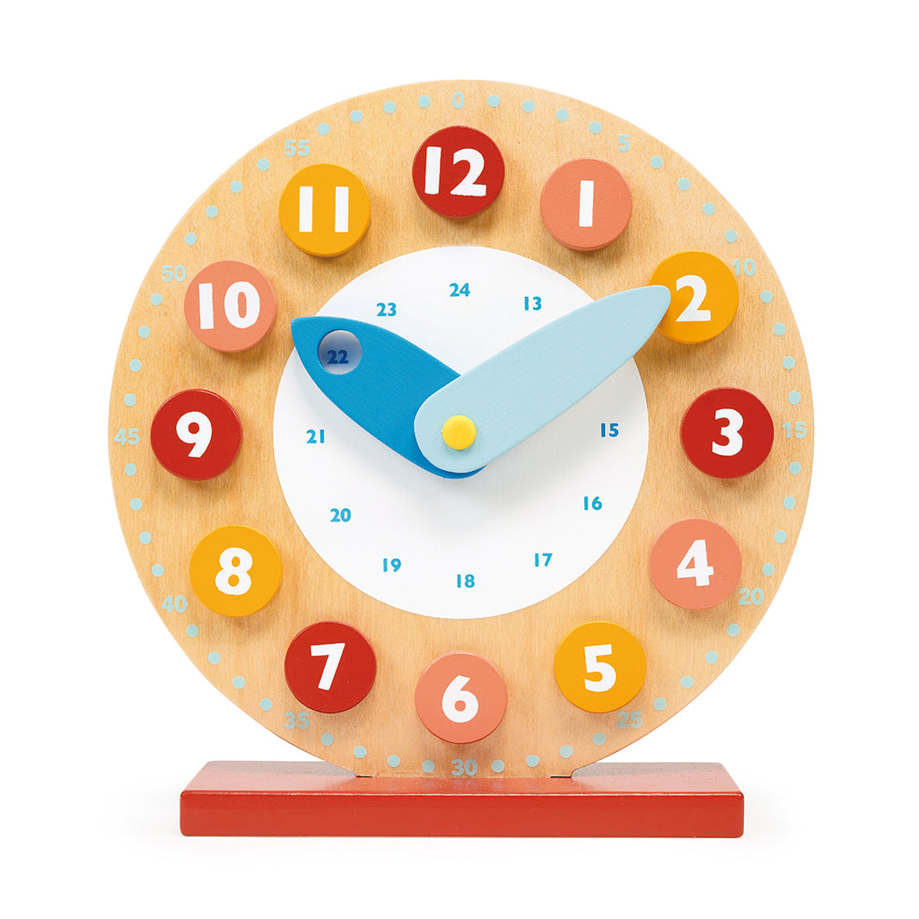 A Teaching Clock toy by Mentari.