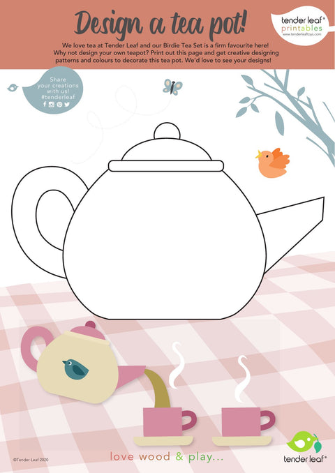 Birdie Tea Set