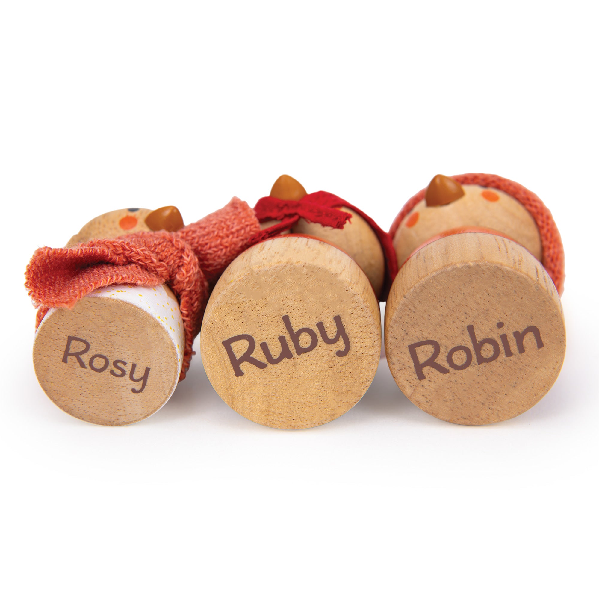 Tender Leaf Wooden Robin's Nest Box Toy for children