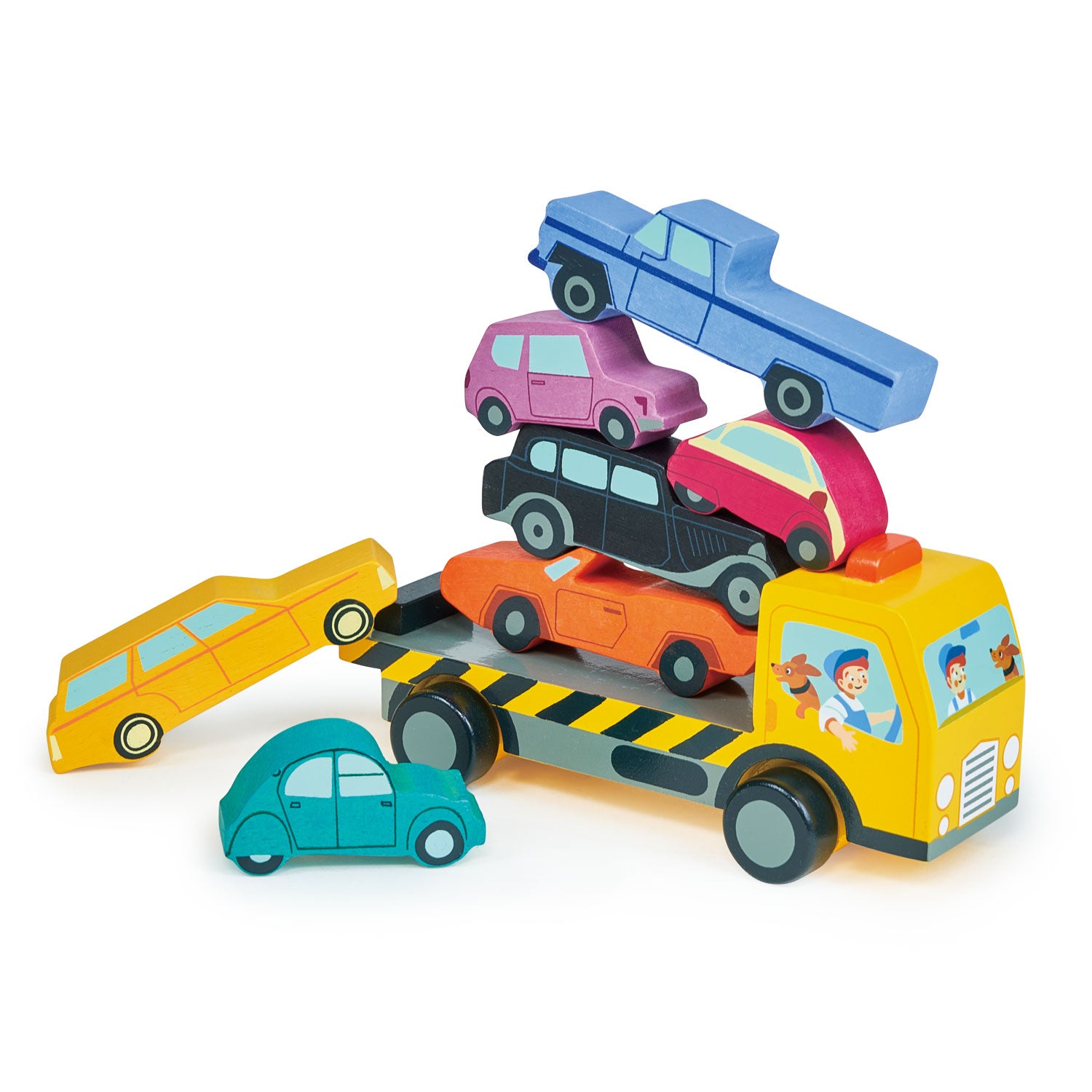 Stacking Cars set