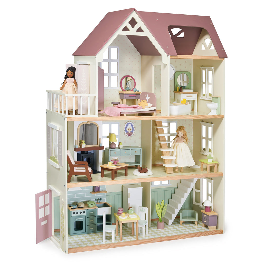 large open fronted dolls house