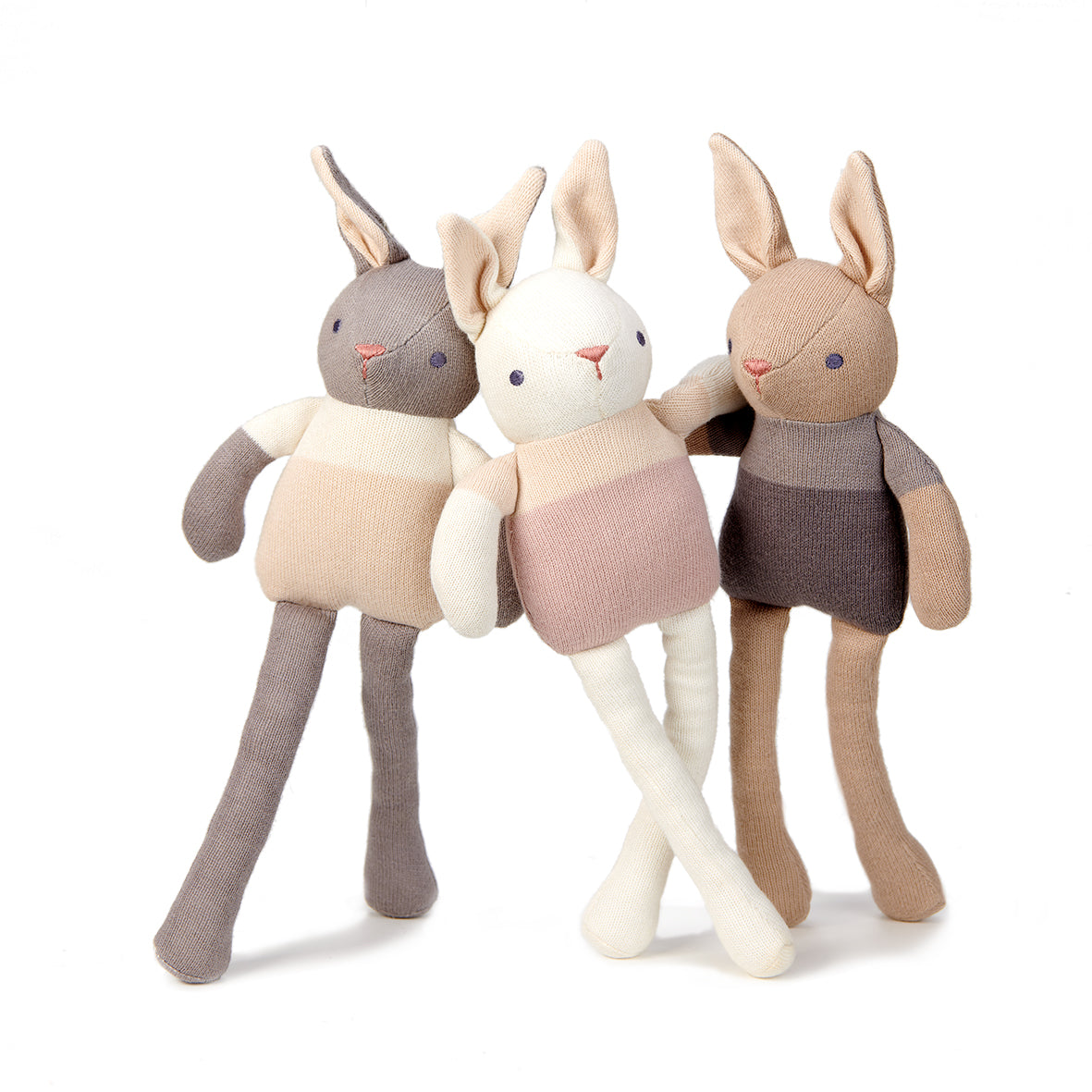 ThreadBear Design | Baby Threads Bunny Grey Bunny