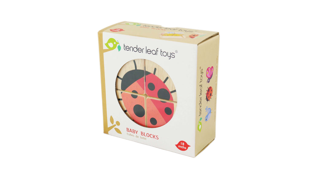 Tender Leaf wooden Baby Blocks for toddlers