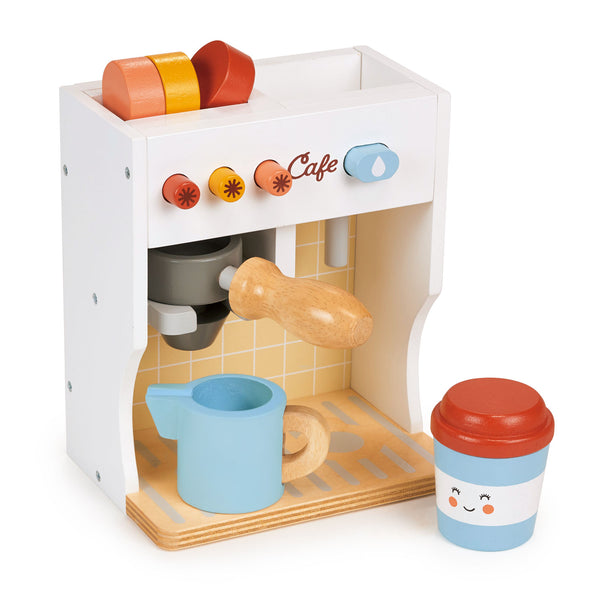 Mentari wooden Barista Set role play coffee maker