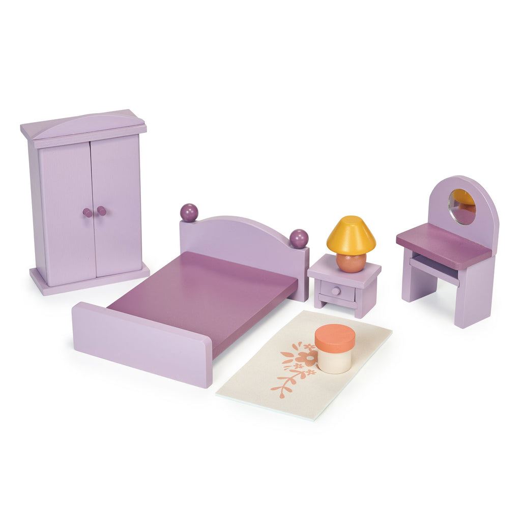 Bedroom Furniture Set by Mentari wooden dolls house