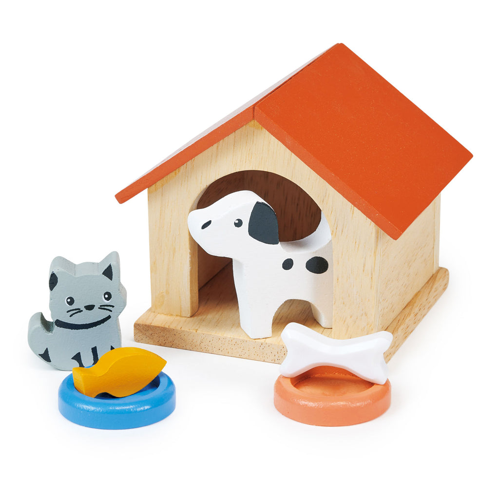  Dog & Cat Pet Set by Mentari dolls house toy