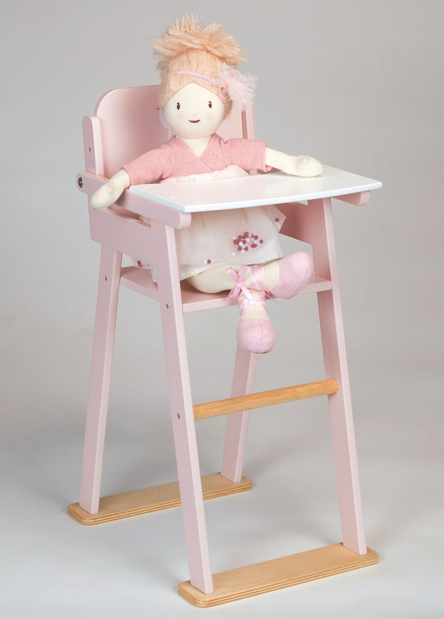 Baby Doll High Chair Mentari Toys Wooden Pretend Play