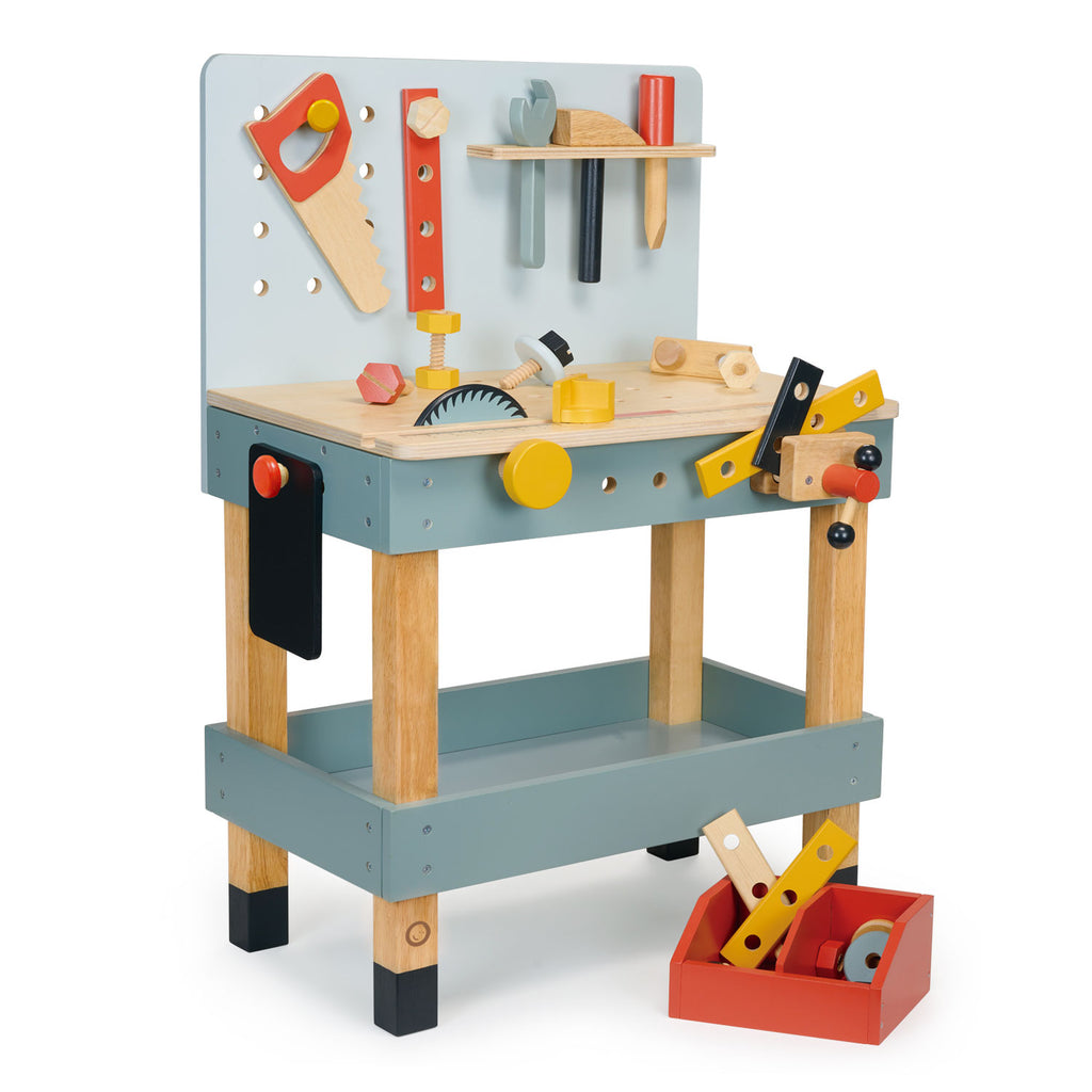 wooden carpenter workshop toy