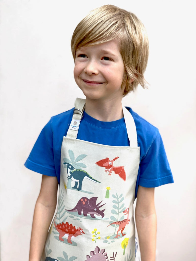 dinosaur apron for children