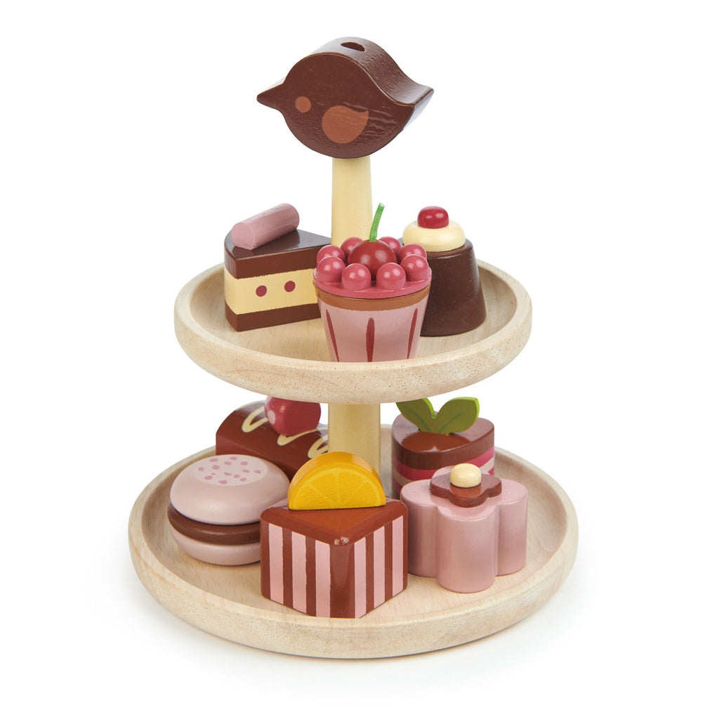 Tender Leaf wooden Toys cake stand