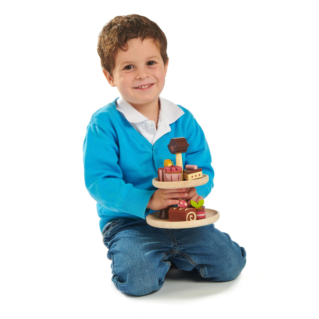 Tender Leaf wooden Toys cake stand