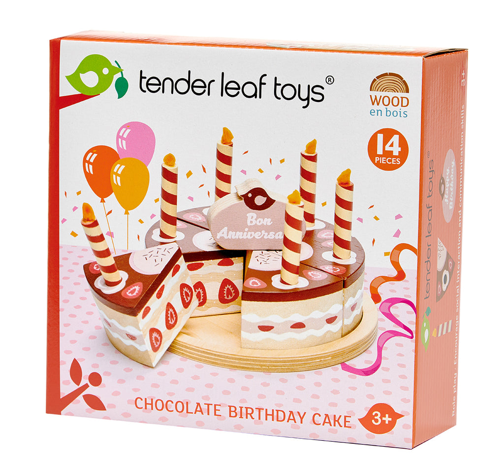 Tender Leaf wooden toys chocolate cake
