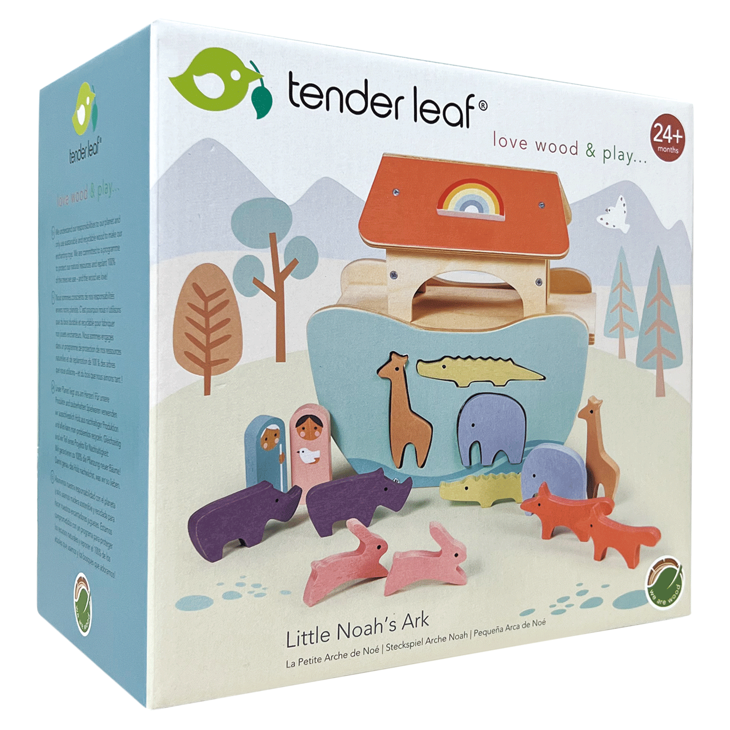 Tender Leaf Toys | Wooden Little Noah’s Ark