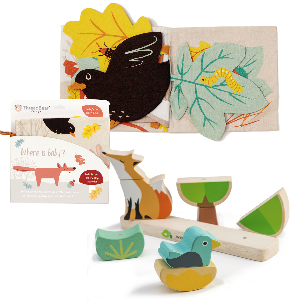 Foxy Magnetic Stacker Toy Where s Baby Activity Book Bundle Foxy magnetic stacker toy where s baby activity book bundle