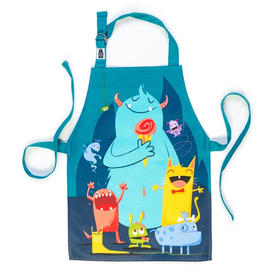 ThreadBear Scruffles wipe-clean children's apron